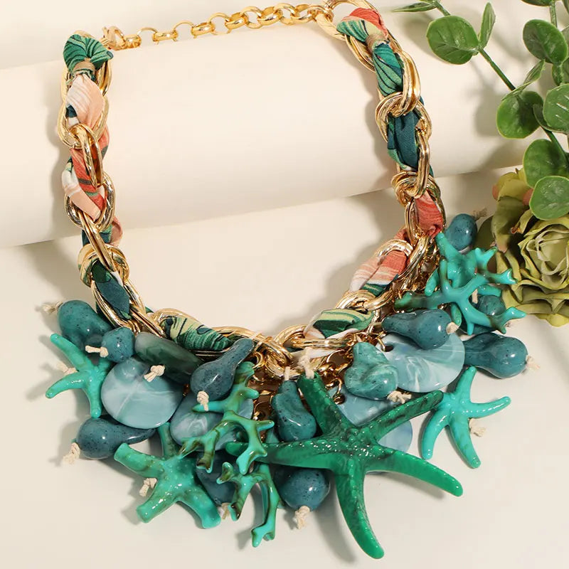 Colar Boho Estrelas-do-Mar | By Mireva