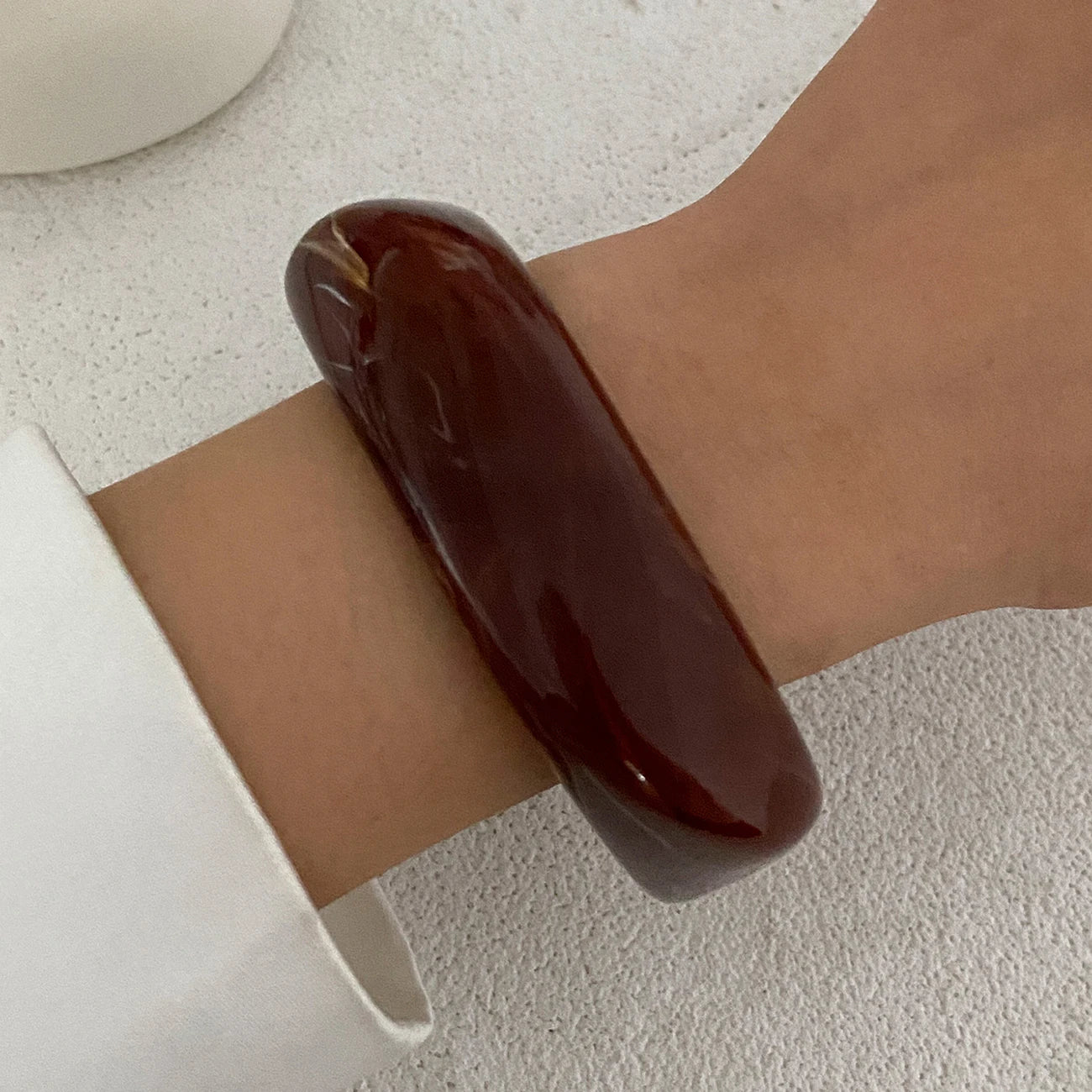 Bracelete Chunky Mix Dourado & Resina | By Mireva